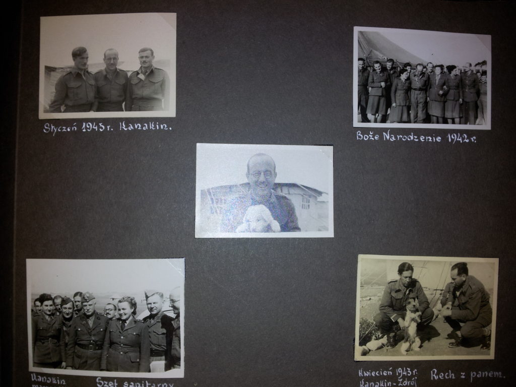 Zdjęcia żołnierzy wraz zDr. Major Wacław Kessling Podpułkownik Dr. Wacław Kessling – Lekarz- 5 Kresowa Dywizja Piechoty
